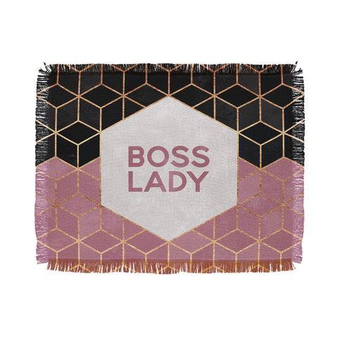 Elisabeth Fredriksson Boss Lady 1 Throw Blanket