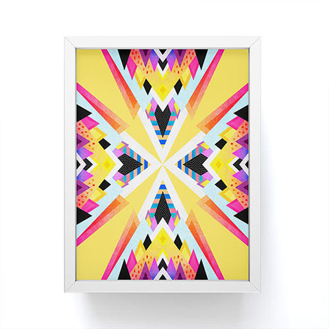 Elisabeth Fredriksson Bubblegum Mountains Framed Mini Art Print
