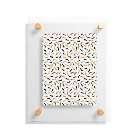 Elisabeth Fredriksson Chili Pattern Floating Acrylic Print