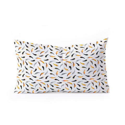 Elisabeth Fredriksson Chili Pattern Oblong Throw Pillow