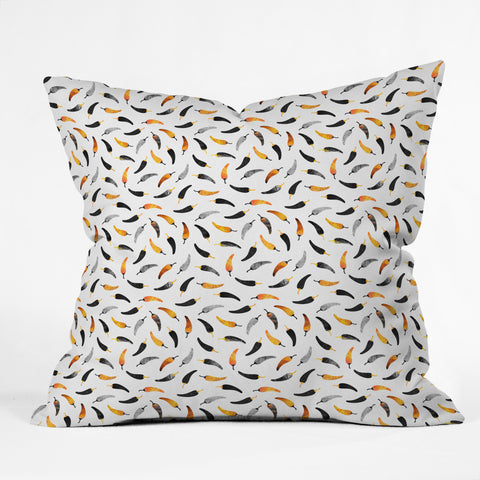 Elisabeth Fredriksson Chili Pattern Outdoor Throw Pillow