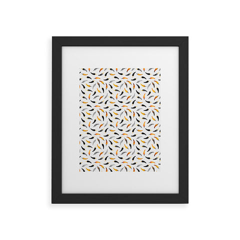 Elisabeth Fredriksson Chili Pattern Framed Art Print