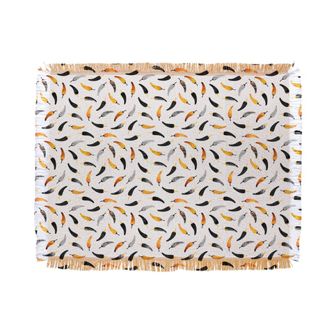 Elisabeth Fredriksson Chili Pattern Throw Blanket