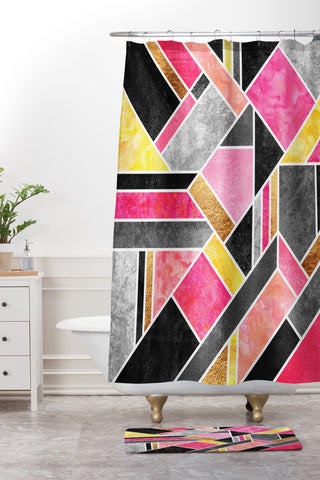 Elisabeth Fredriksson City of dreams Shower Curtain And Mat