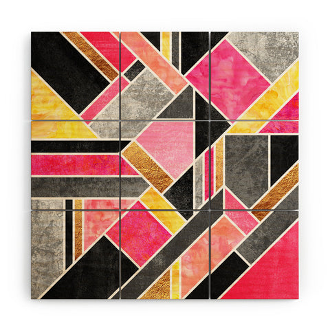 Elisabeth Fredriksson City of dreams Wood Wall Mural