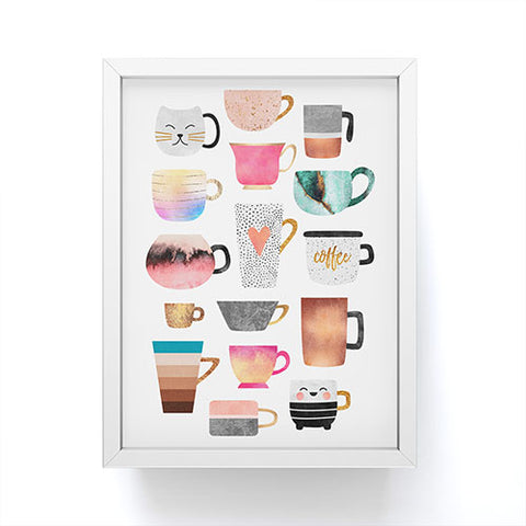 Elisabeth Fredriksson Coffee Cup Collection Framed Mini Art Print