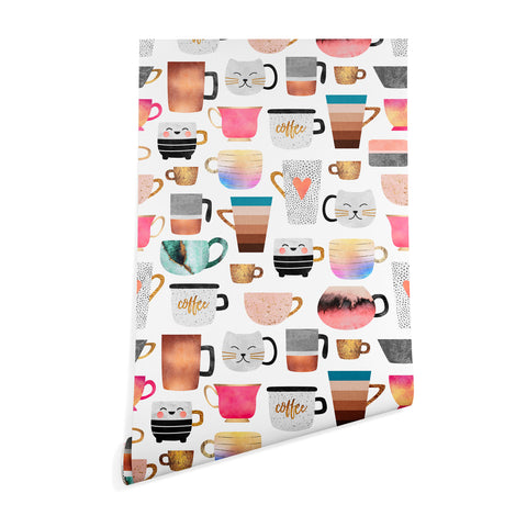 Elisabeth Fredriksson Coffee Cup Collection Wallpaper