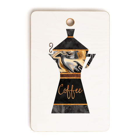 Elisabeth Fredriksson Coffee Maker Cutting Board Rectangle