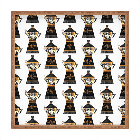Elisabeth Fredriksson Coffee Maker Square Tray