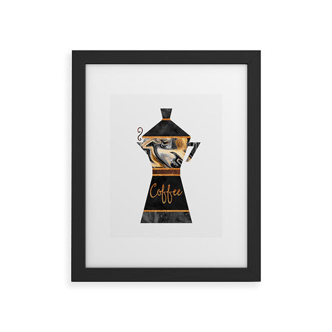 Elisabeth Fredriksson Coffee Maker Framed Art Print