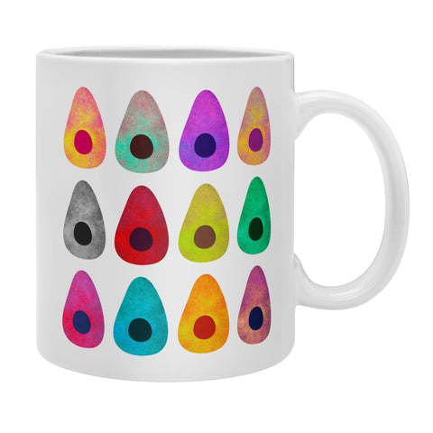 Elisabeth Fredriksson Colored Avocados Coffee Mug