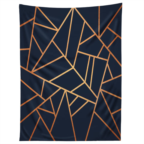 Elisabeth Fredriksson Copper and Midnight Navy Tapestry