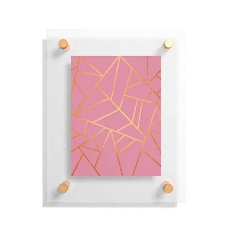 Elisabeth Fredriksson Copper and Pink Floating Acrylic Print