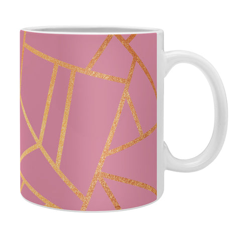 Elisabeth Fredriksson Copper and Pink Coffee Mug