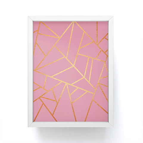 Elisabeth Fredriksson Copper and Pink Framed Mini Art Print