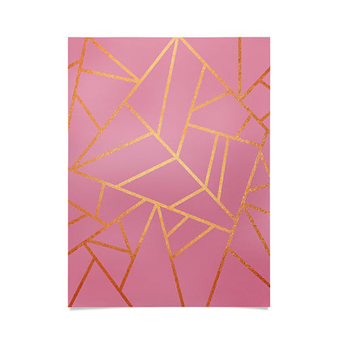 Elisabeth Fredriksson Copper and Pink Poster