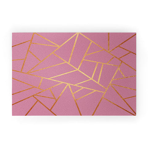 Elisabeth Fredriksson Copper and Pink Welcome Mat