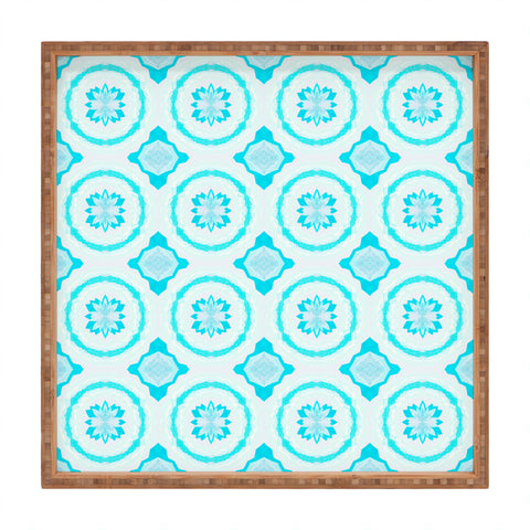 Elisabeth Fredriksson Crystal Flowers Square Tray