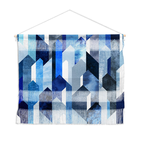 Elisabeth Fredriksson Crystallized Blue Wall Hanging Landscape