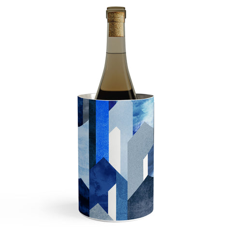 Elisabeth Fredriksson Crystallized Blue Wine Chiller