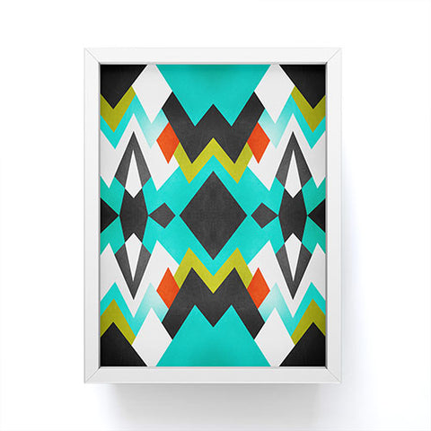 Elisabeth Fredriksson Distant Planet Pattern Framed Mini Art Print