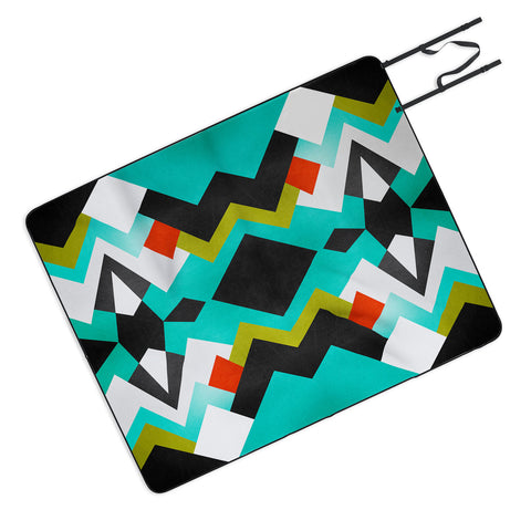 Elisabeth Fredriksson Distant Planet Pattern Picnic Blanket