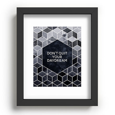 Elisabeth Fredriksson Dont Quit Your Daydream Recessed Framing Rectangle
