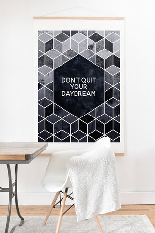 Elisabeth Fredriksson Dont Quit Your Daydream Art Print And Hanger