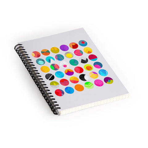Elisabeth Fredriksson Dots 1 Spiral Notebook
