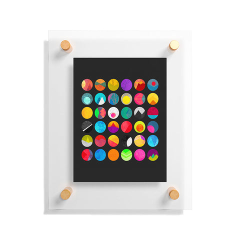 Elisabeth Fredriksson Dots 2 Floating Acrylic Print