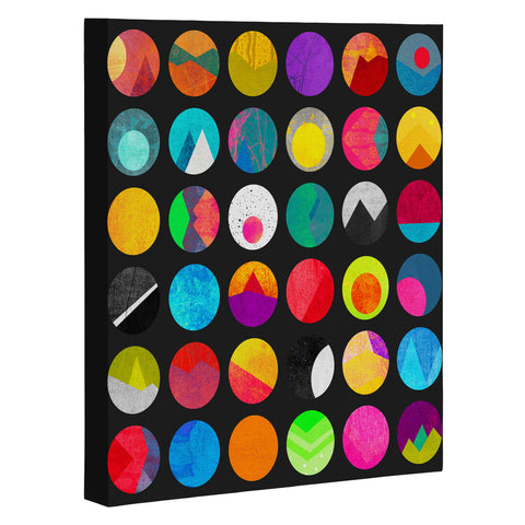 Elisabeth Fredriksson Dots 2 Art Canvas