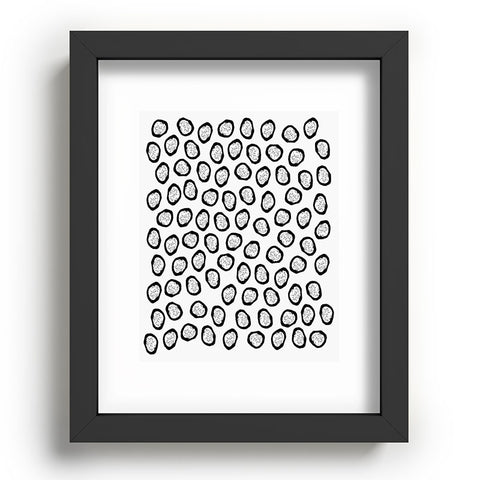 Elisabeth Fredriksson Dragon Fruit Dots 1 Recessed Framing Rectangle