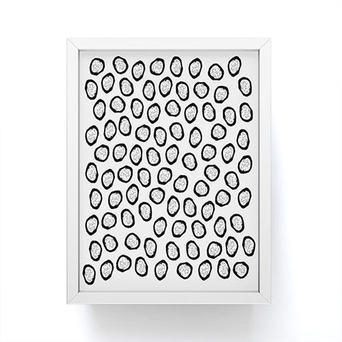 Elisabeth Fredriksson Dragon Fruit Dots 1 Framed Mini Art Print