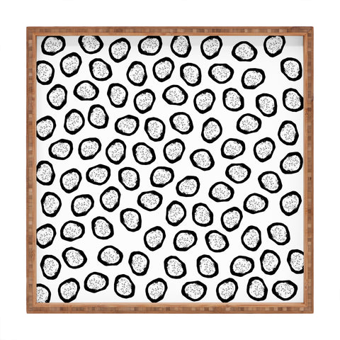 Elisabeth Fredriksson Dragon Fruit Dots 1 Square Tray