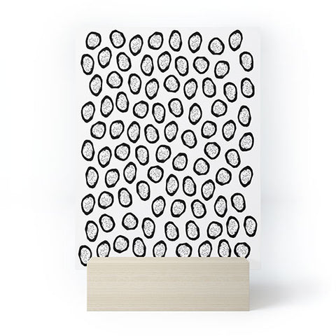 Elisabeth Fredriksson Dragon Fruit Dots 1 Mini Art Print