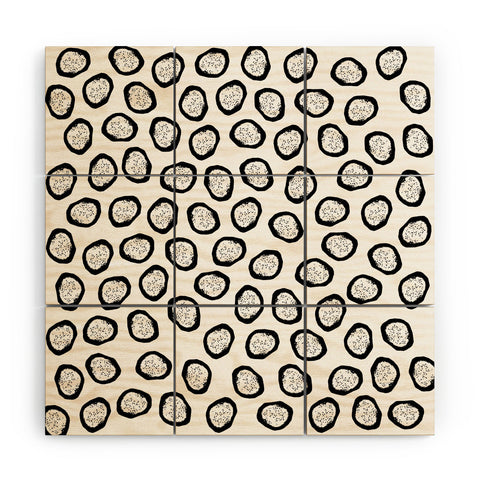 Elisabeth Fredriksson Dragon Fruit Dots 1 Wood Wall Mural