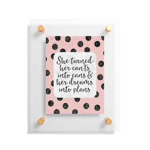 Elisabeth Fredriksson Dreams Into Plans Floating Acrylic Print