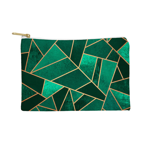 Elisabeth Fredriksson Emerald And Copper Pouch