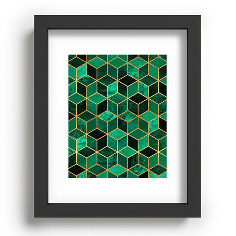 Elisabeth Fredriksson Emerald Cubes Recessed Framing Rectangle