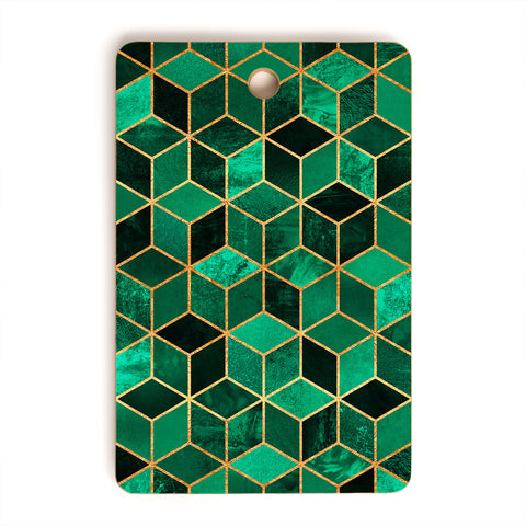 Elisabeth Fredriksson Emerald Cubes Cutting Board Rectangle