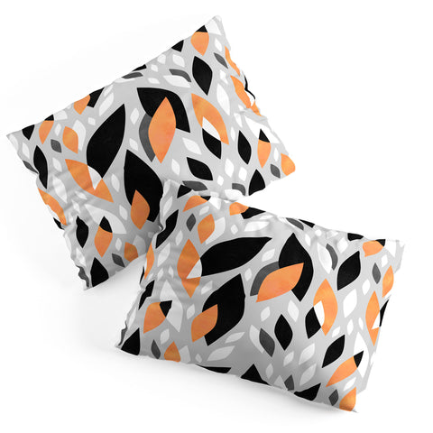 Elisabeth Fredriksson Falling Orange Leaves Pillow Shams