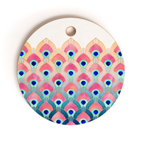 Elisabeth Fredriksson Feathered 1 Cutting Board Round