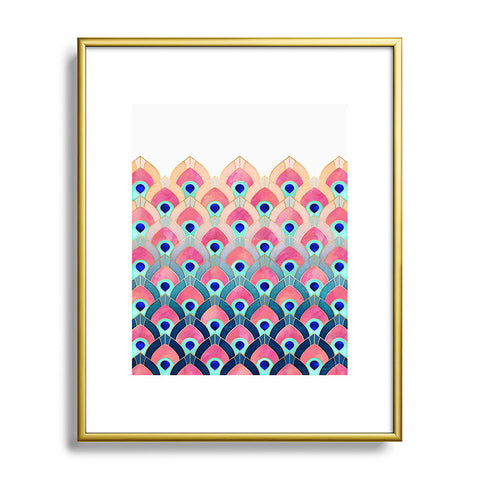 Elisabeth Fredriksson Feathered 1 Metal Framed Art Print