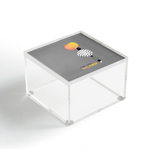 Elisabeth Fredriksson Find Your Balance Acrylic Box
