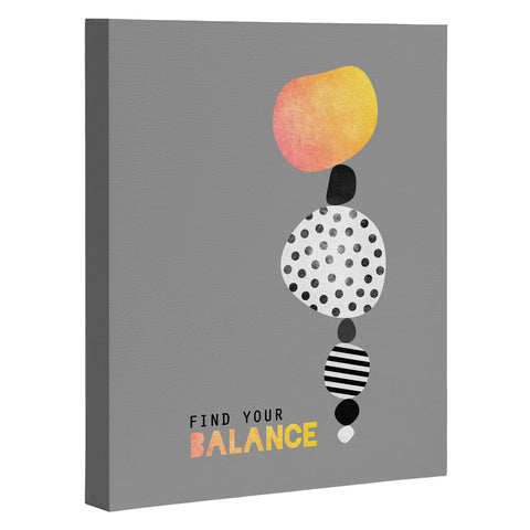 Elisabeth Fredriksson Find Your Balance Art Canvas
