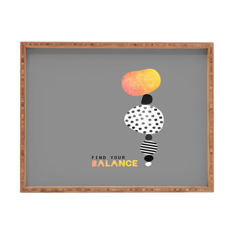 Elisabeth Fredriksson Find Your Balance Rectangular Tray