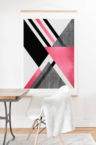 Elisabeth Fredriksson Foldings Art Print And Hanger