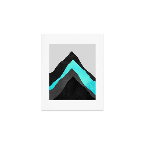 Elisabeth Fredriksson Four Mountains Art Print