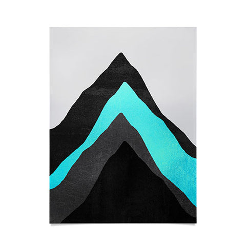 Elisabeth Fredriksson Four Mountains Poster
