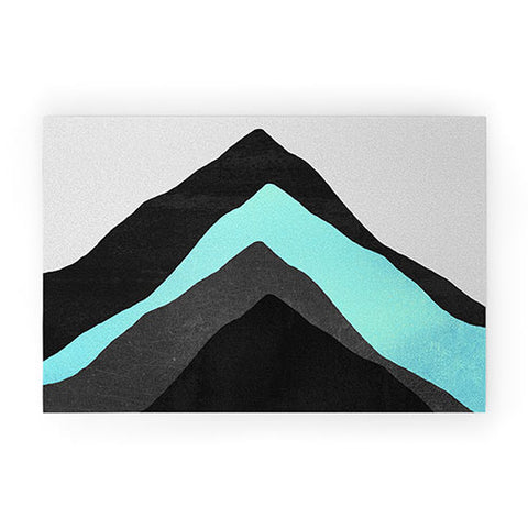Elisabeth Fredriksson Four Mountains Welcome Mat
